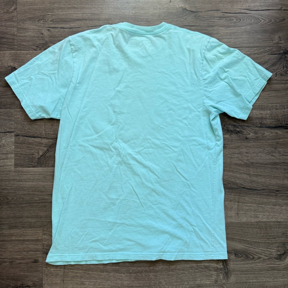LRG Light Blue Turquoise Short Sleeve T Shirt XL Men Vintage Y2K - Picture 2 of 10